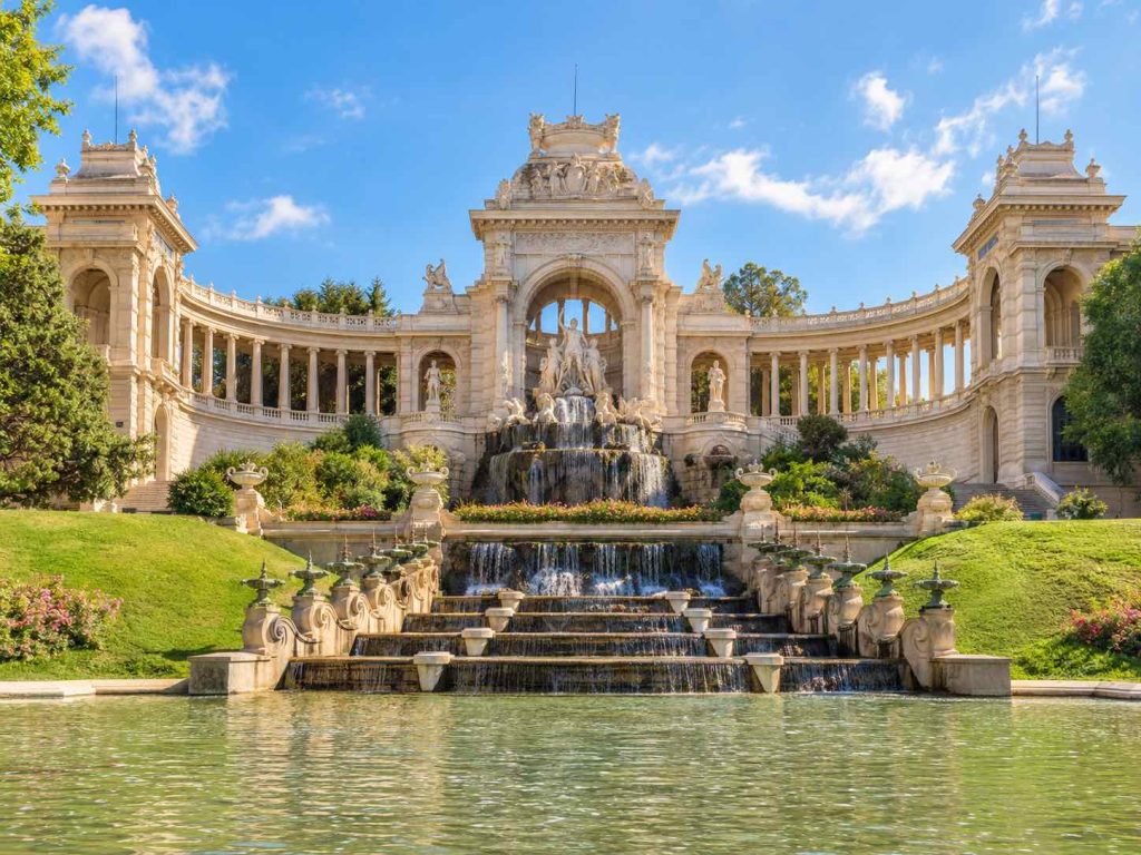 Palais Longchamp à découvrir lors d’une excursion privée à Marseille avec chauffeur VTC